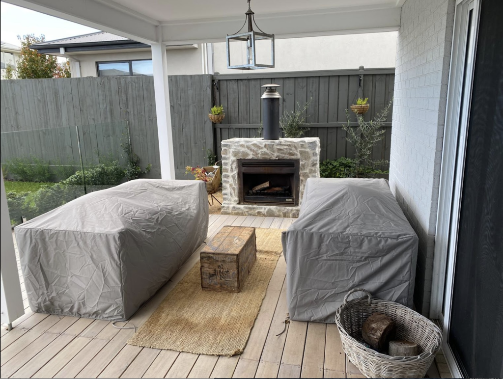 Patio sofa cover